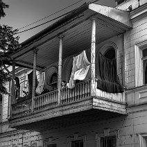 Tbilisi - Balcony in Old Town